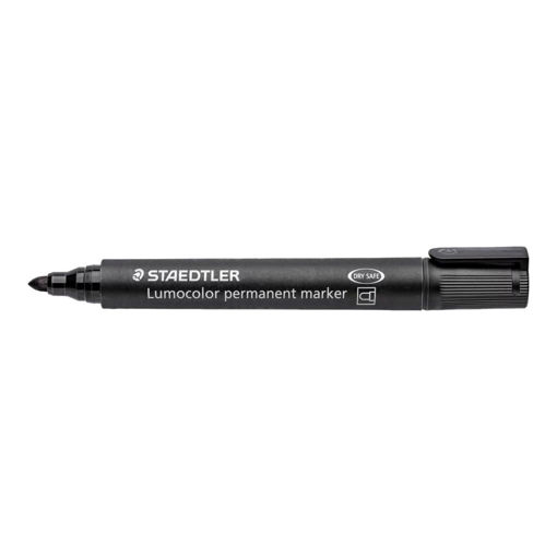 Picture of ST PERMANENT MARKER BULLET BLACK